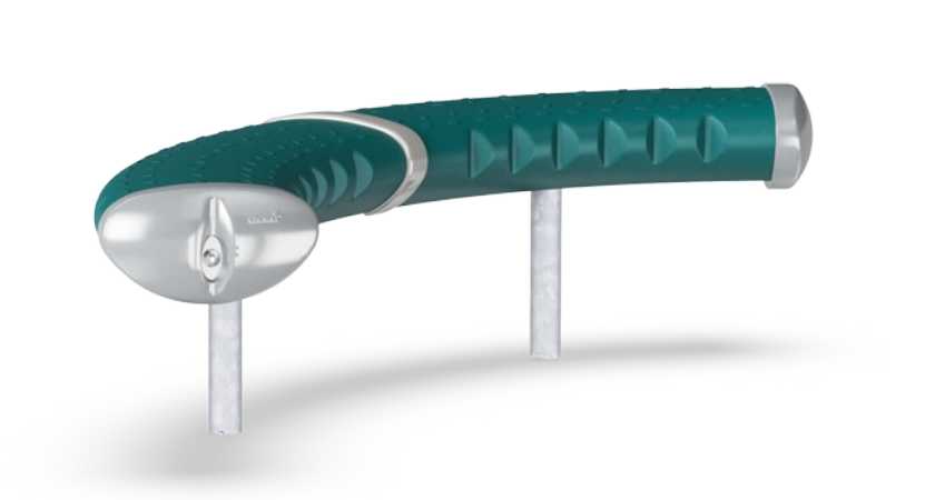 KOMPAN Bench C 40cm 弧形座椅